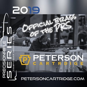 Peterson Cartridge Precision Rifle Series Official Brass 2019